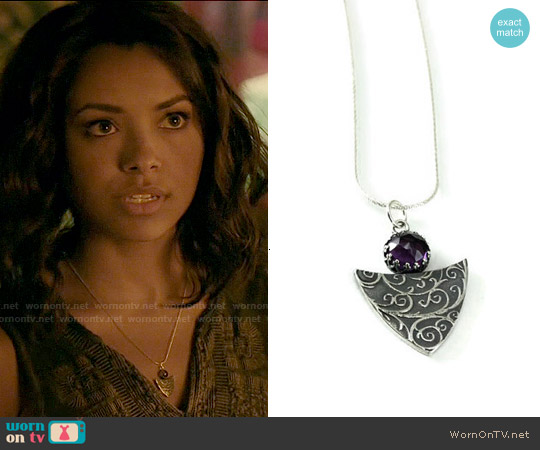 WornOnTV: Bonnie’s black embroidered top on The Vampire Diaries | Kat