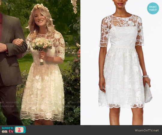 Wornontv Pennys Wedding Dress On The Big Bang Theory Kaley Cuoco Clothes And Wardrobe From Tv 