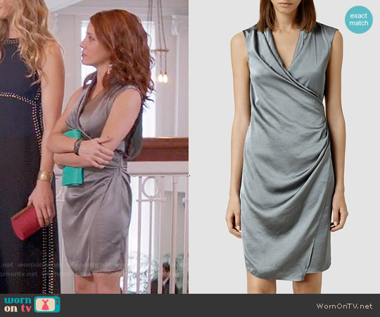 all saints silver dress