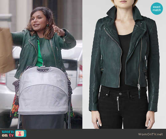 green leather jacket outfit