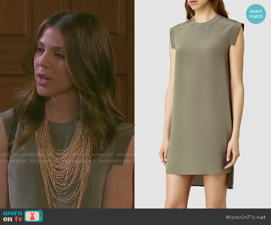 WornOnTV: Abigail’s army green shift dress on Days of our Lives | Kate ...