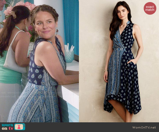 maeve wrap dress