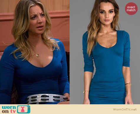 big bang theory penny blue dress