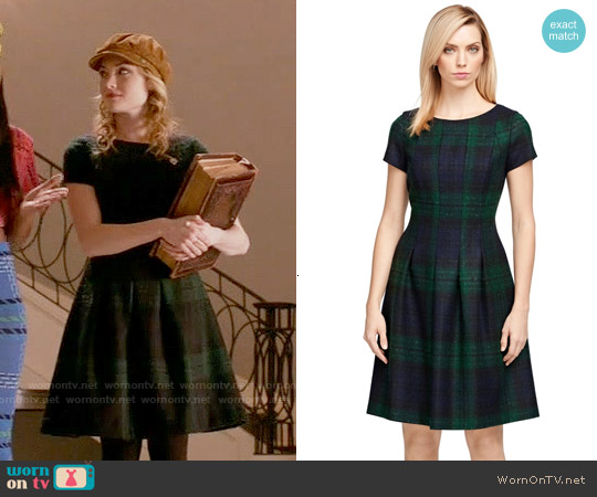 brooks brothers tartan dress