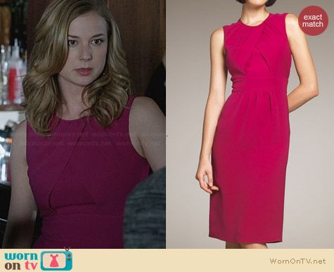 pink burberry dress