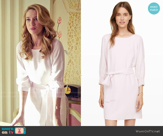 WornOnTV: Petra’s light pink tie waist dress on Jane the Virgin | Yael ...