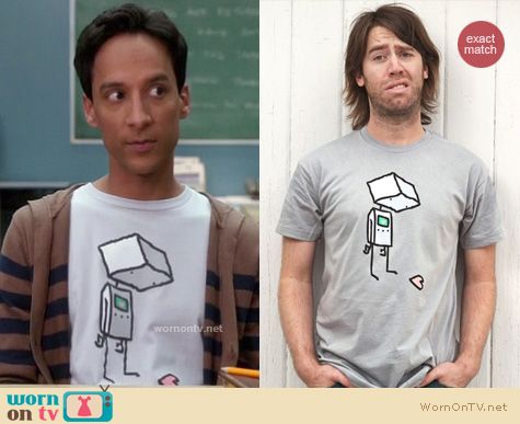 WornOnTV: Abed's robot shirt on Community | Danny Pudi | Clothes and  Wardrobe from TV