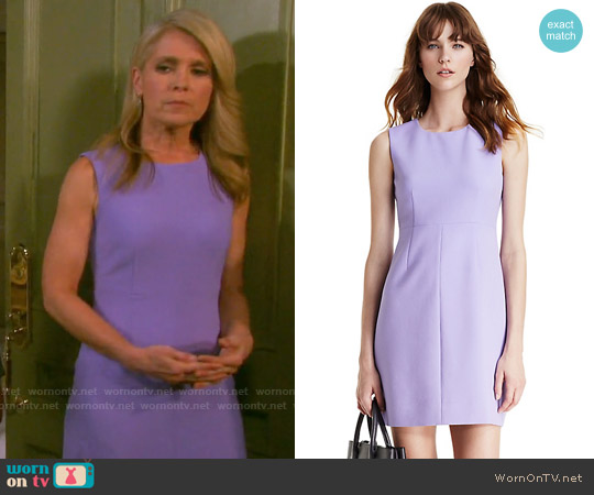 WornOnTV: Jennifer’s purple sleeveless shift dress on Days of our Lives ...