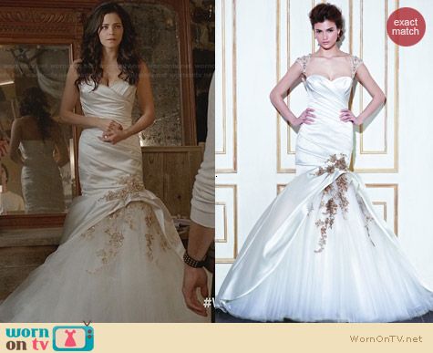Wornontv Freya S Wedding Dress On Witches Of East End Jenna