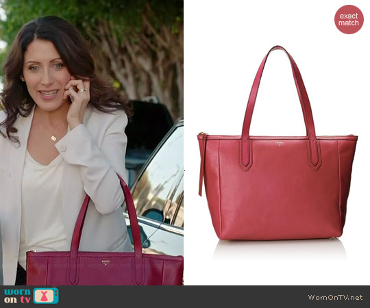 WornOnTV: Abby’s white blazer and red bag on Girlfriends Guide to ...