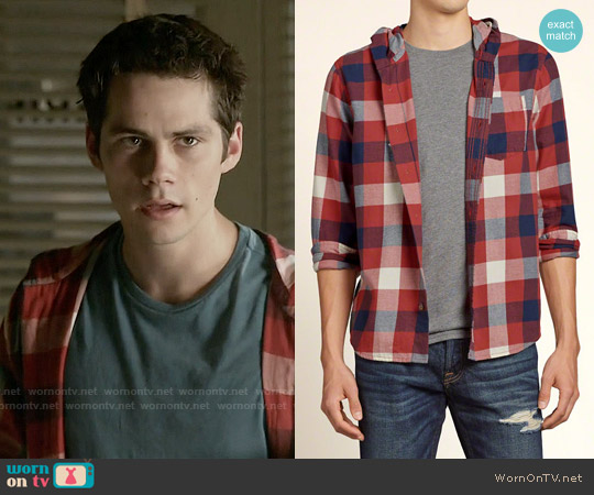 stiles stilinski red hoodie