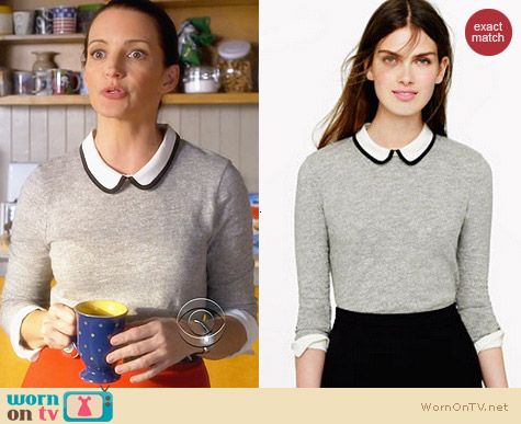 j crew peter pan collar sweater