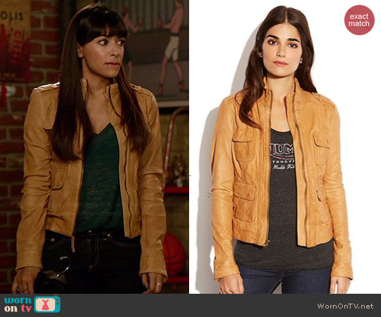 lucky brand ana leather jacket