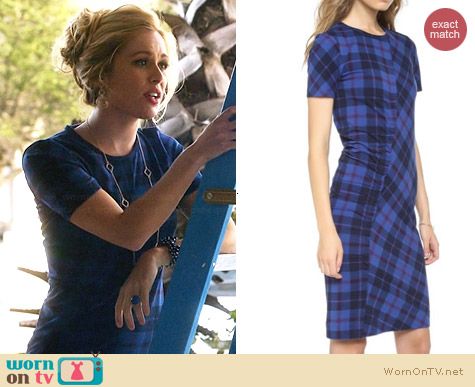 WornOnTV: Taylor’s blue plaid dress on Star-Crossed | Natalie Hall ...