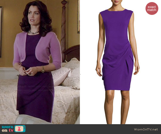 michael kors dress purple