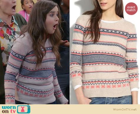 madewell fair isle sweater