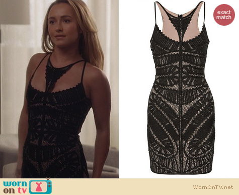 Wornontv Juliette S Black Bodycon Cutout Dress On Nashville