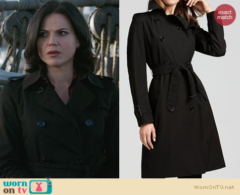 OUAT Fashion: Burberry Manston Trench Coat worn by Lana Parilla