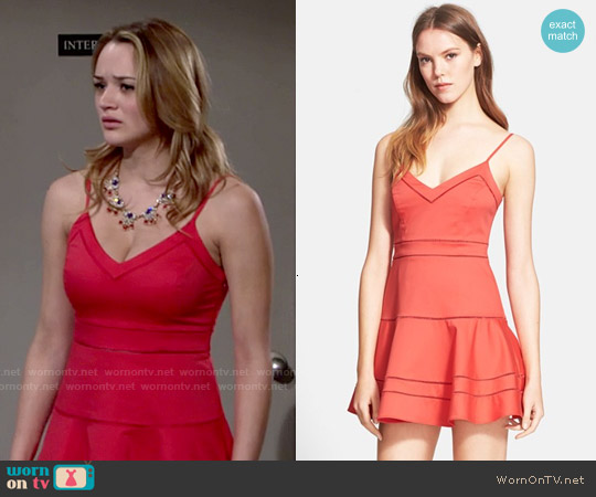 WornOnTV: Summer’s red sundress on The Young and the Restless | Hunter ...
