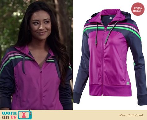 shay mitchell adidas sweater