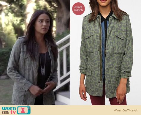 urban outfitters leopard jacket