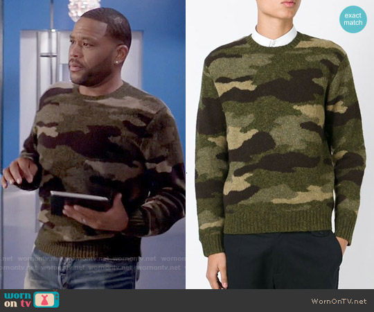 polo camouflage sweater