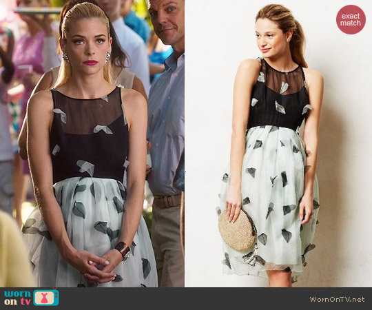 Wornontv Lemon S Blue And Black Dress On Hart Of Dixie Jaime