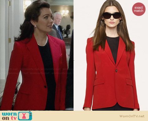 WornOnTV: Mellie’s red blazer on Scandal | Bellamy Young | Clothes and ...