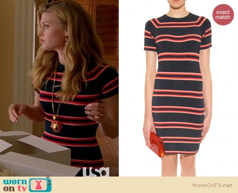 alc striped dress