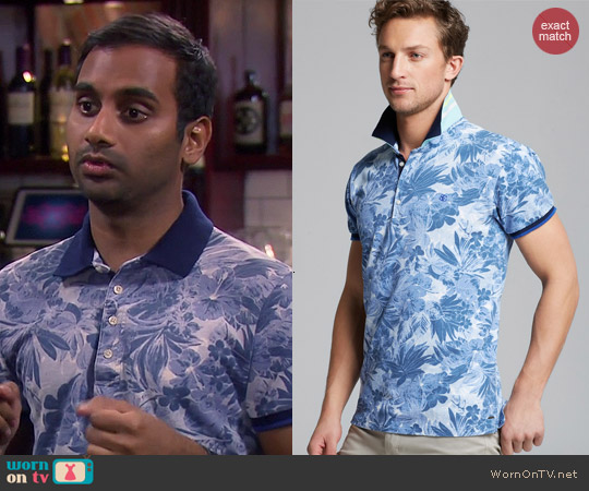 floral polo shirt outfit