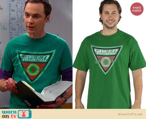 sheldon's green shirt