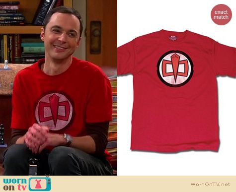 WornOnTV: Sheldon’s red “The Greatest American Hero” tee on The Big ...