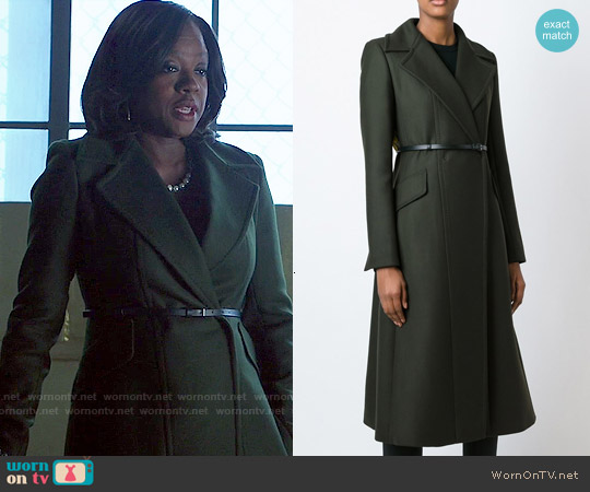 sportmax green coat