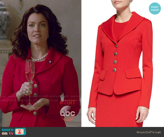 WornOnTV: Mellie’s red blazer on Scandal | Bellamy Young | Clothes and ...