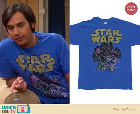 sheldon cooper star wars t shirt