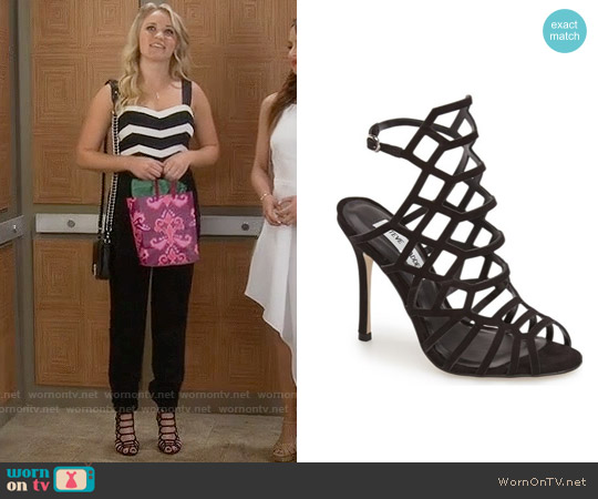 steve madden slithur black
