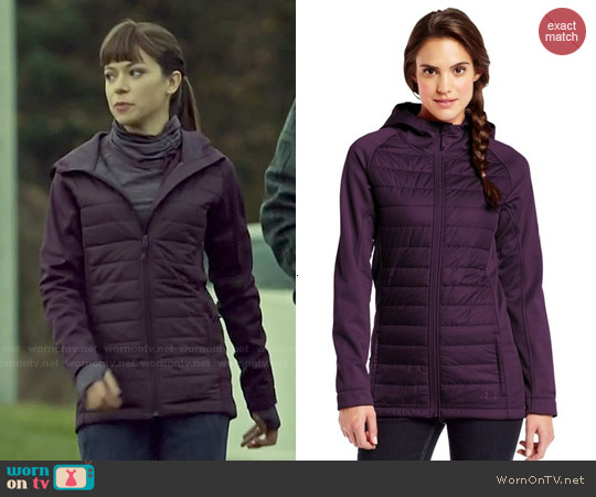 under armour jackets purple women