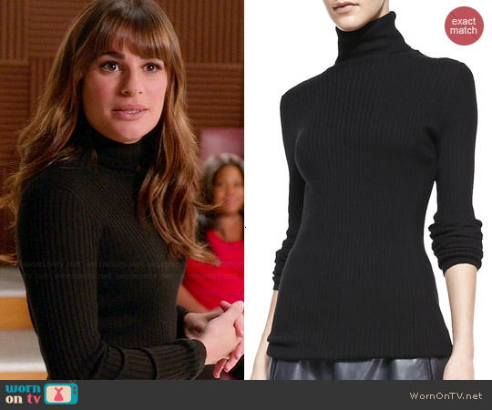 berry turtleneck